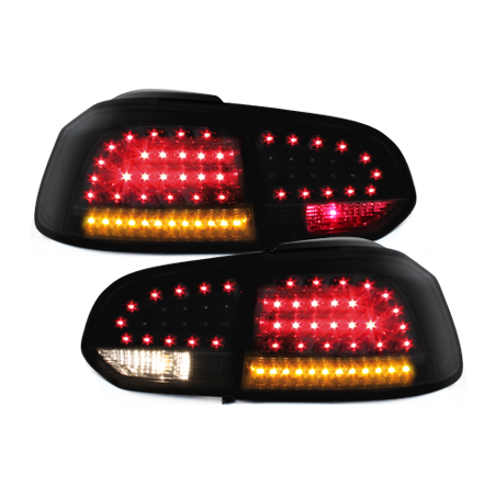  Feux arrière led LITEC VW Golf VI cligno LED Noir/Fumé -  RV39LBS