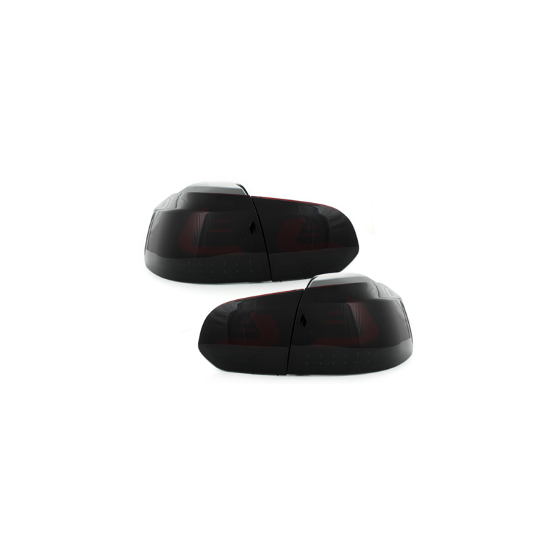  Feux arrière LED VW Golf VI LIGHTBAR Noir/rouge/Fume -  RV39LLBRS