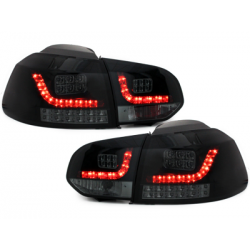  Feux led VW Golf VI cligno LED Noir / Fumé -  RV39SLBSL