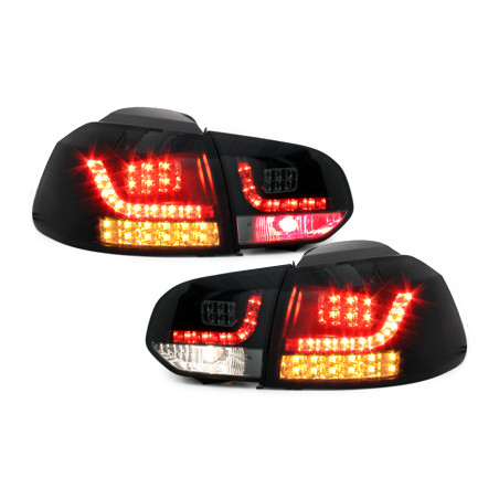  Feux led VW Golf VI cligno LED Noir / Fumé -  RV39SLBSL