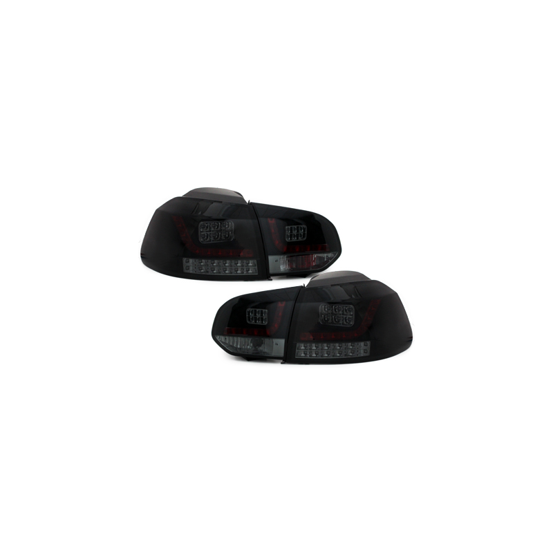  Feux led VW Golf VI cligno LED Noir / Fumé -  RV39SLBSL