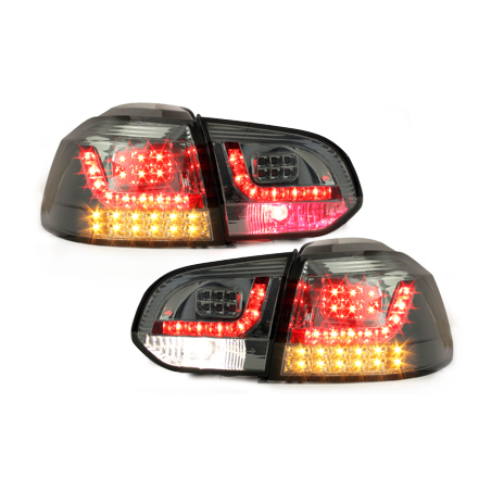  Feux led VW Golf VI cligno LED  Fumé -  RV39SLSL