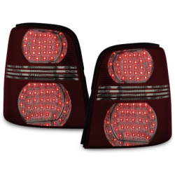 Feux arrière LED VW Touran 2003+ Rouge/Fumé