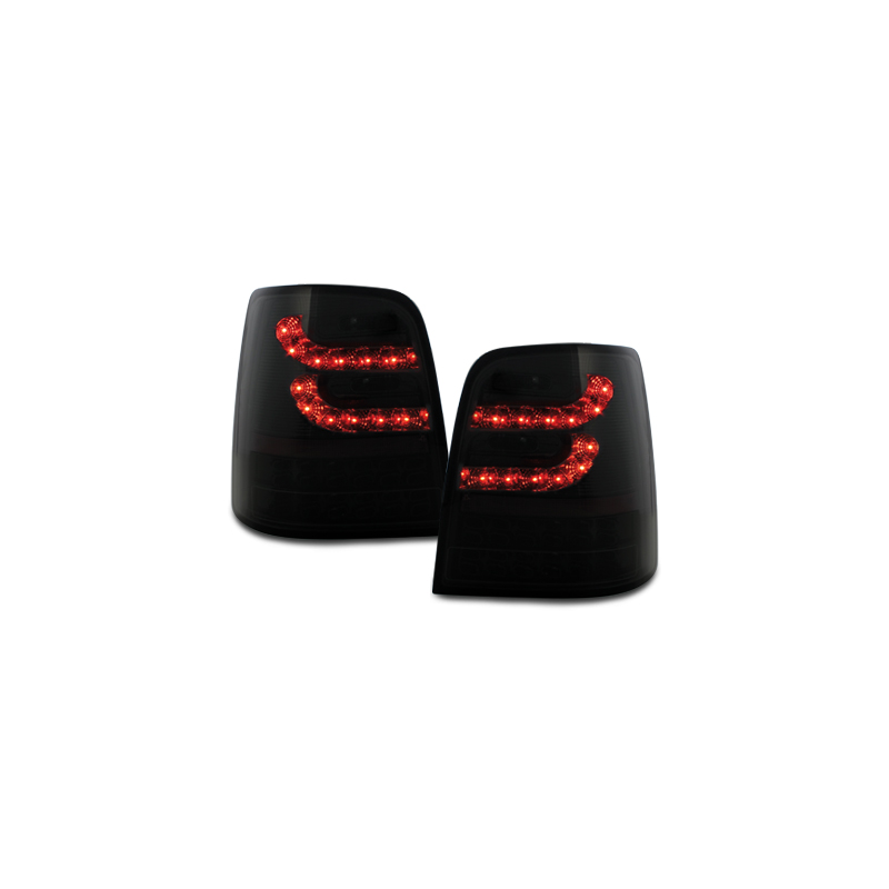 Feux arrière LED VW Touran 2003+ Noir/Fumé