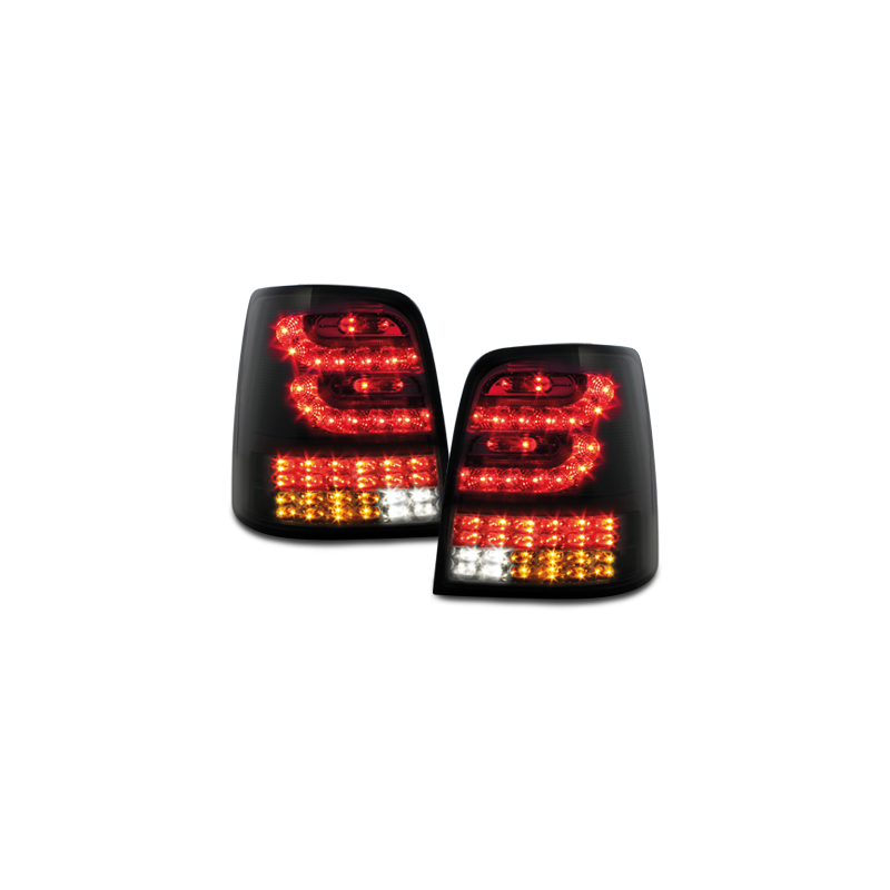 Feux arrière LED VW Touran 2003+ Noir/Fumé