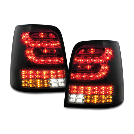 Feux arrière LED VW Touran 2003+ Noir/Fumé