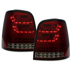 Feux arrière LED VW Touran 2003+ Rouge/Fumé