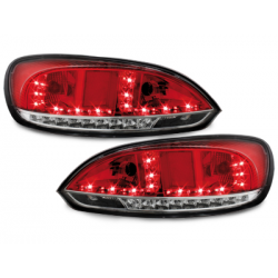 Feux arrière à LED VW VW Scirocco III 08-10 Rouge/cristal