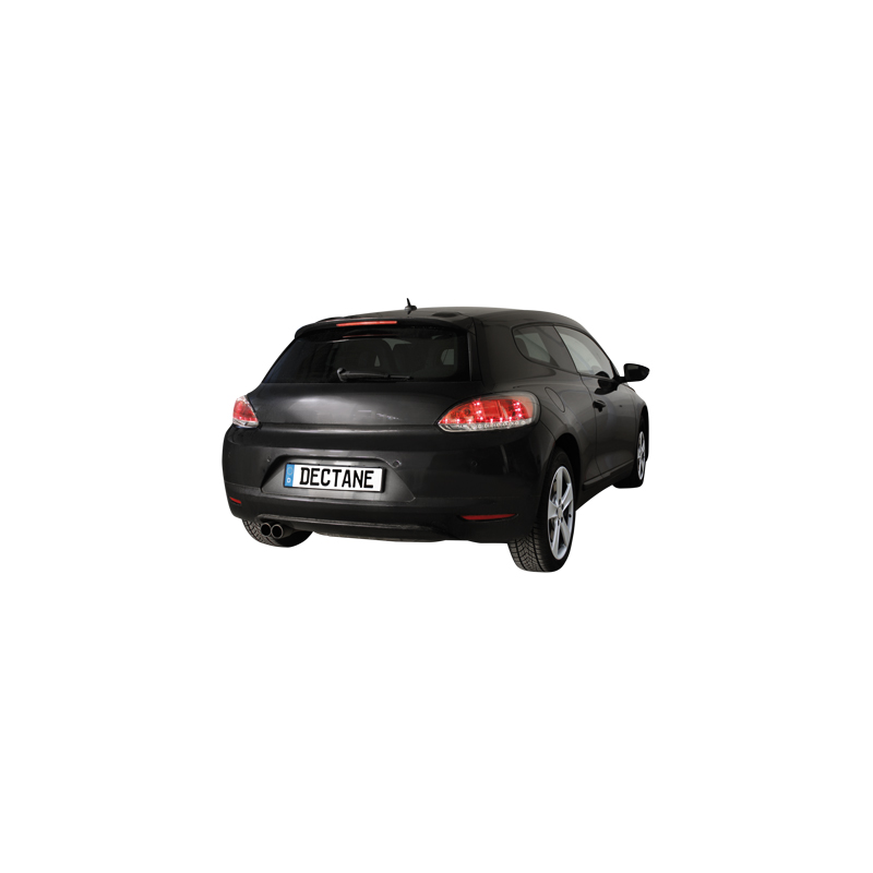 Feux arrière à LED VW VW Scirocco III 08-10 Rouge/cristal