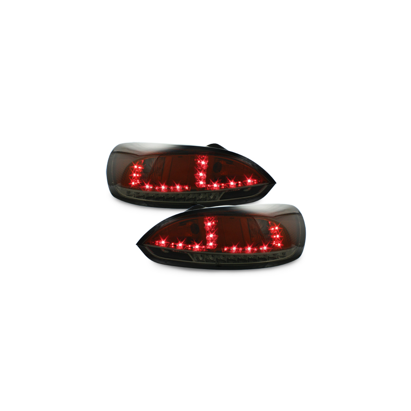 Feux arrière à LED VW VW Scirocco III 08-10 rouge/fumé