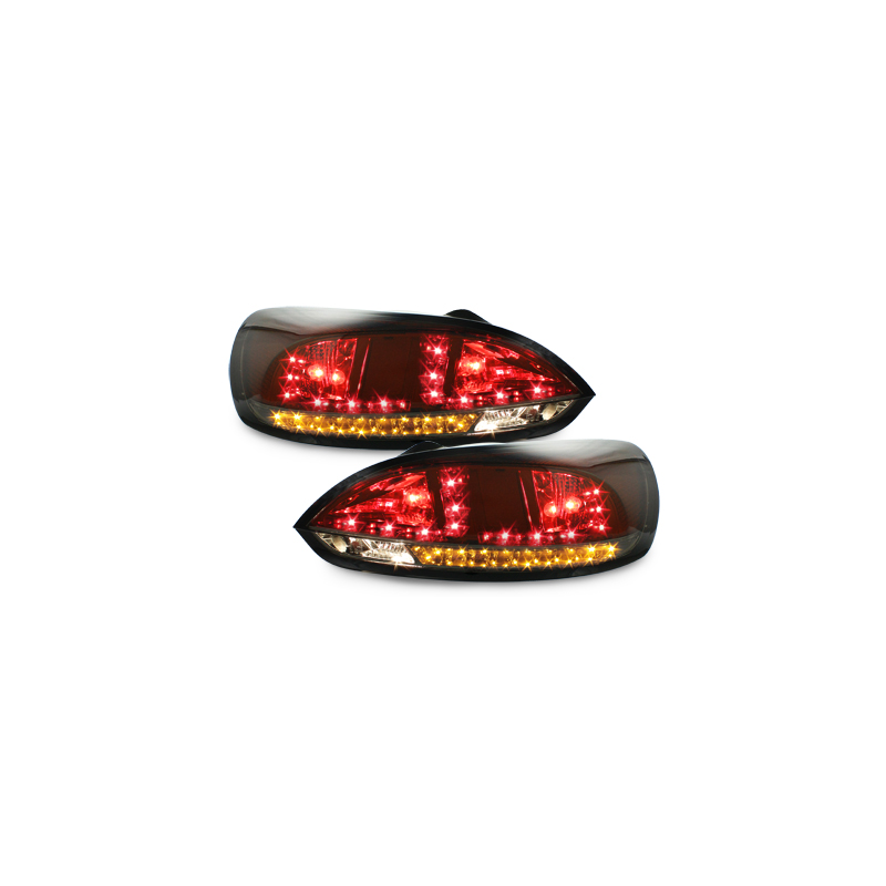 Feux arrière à LED VW VW Scirocco III 08-10 rouge/fumé