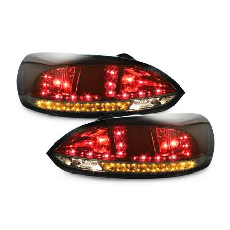 Feux arrière à LED VW VW Scirocco III 08-10 rouge/fumé