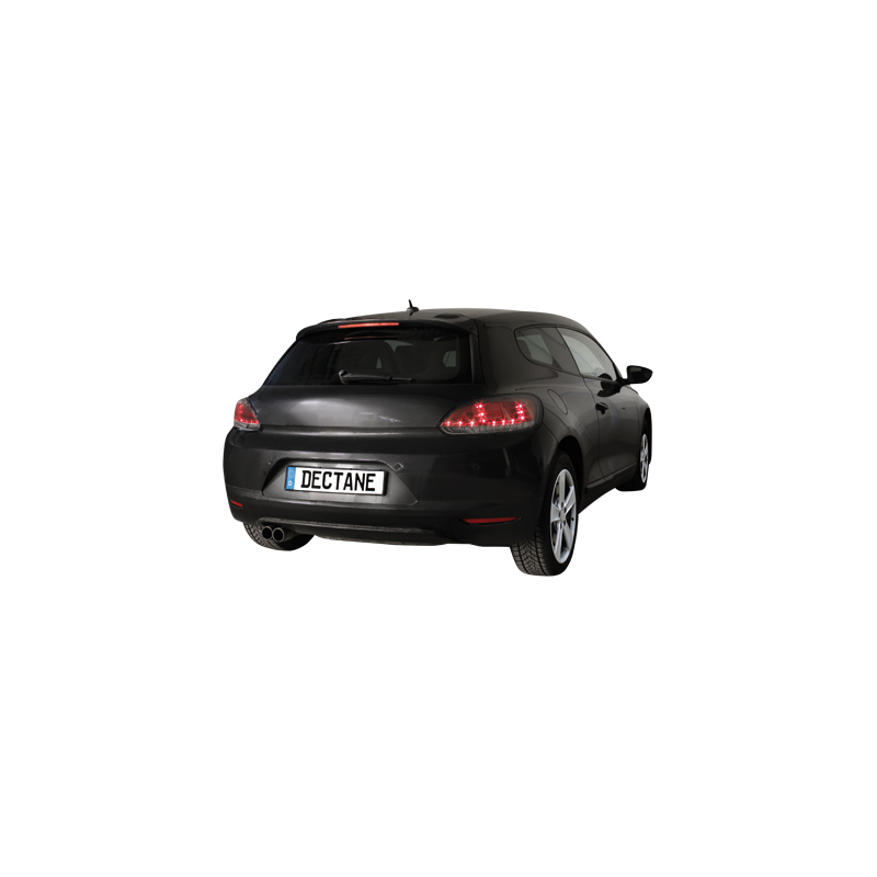 Feux arrière à LED VW VW Scirocco III 08-10 rouge/fumé