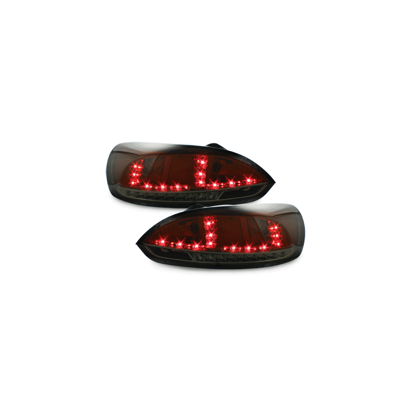 Feux arrière à LED VW VW Scirocco III 08-10 rouge/fumé