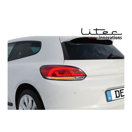 Feux arrière LITEC LED VW SCIROCCO III 08+_Rouge/clair