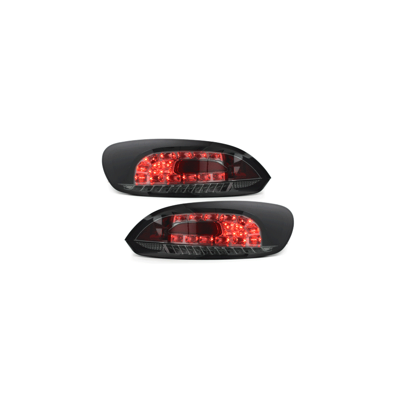 Feux arrière à LED VW Scirocco III 08+ Clignotant LED Noir/smo
