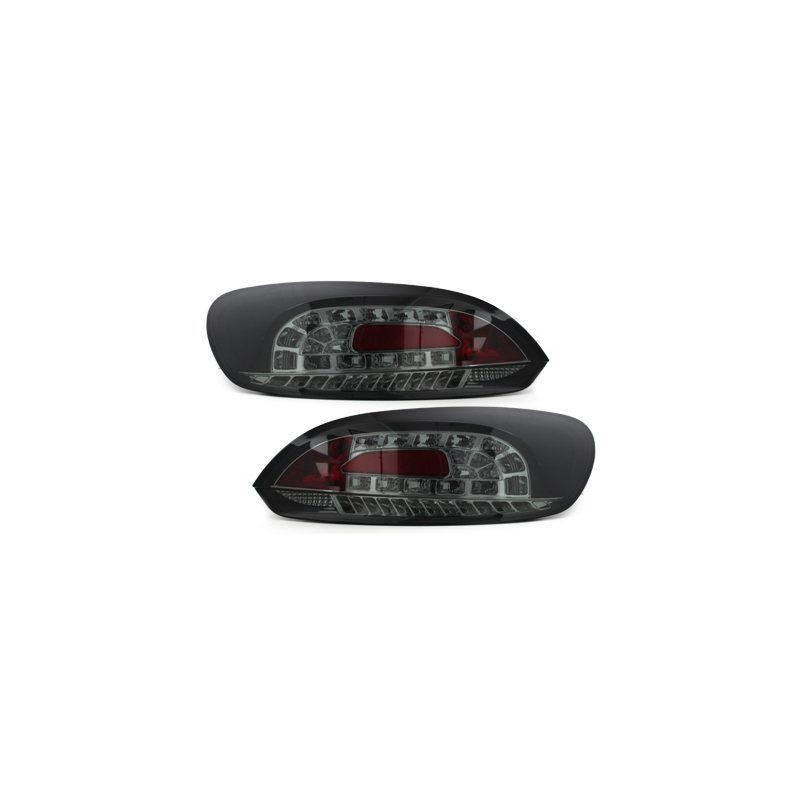 Feux arrière à LED VW Scirocco III 08+ Clignotant LED Noir/smo