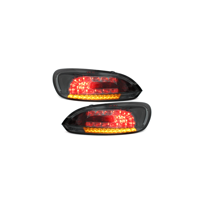 Feux arrière LED VW SCIROCCO III 08+ + Clignotant LED Fumé