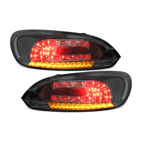 Feux arrière LED VW SCIROCCO III 08+ + Clignotant LED Fumé