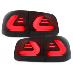 Feux arrière LED VW Touareg LIGHTBAR Noir/Fumé - RV42LBS