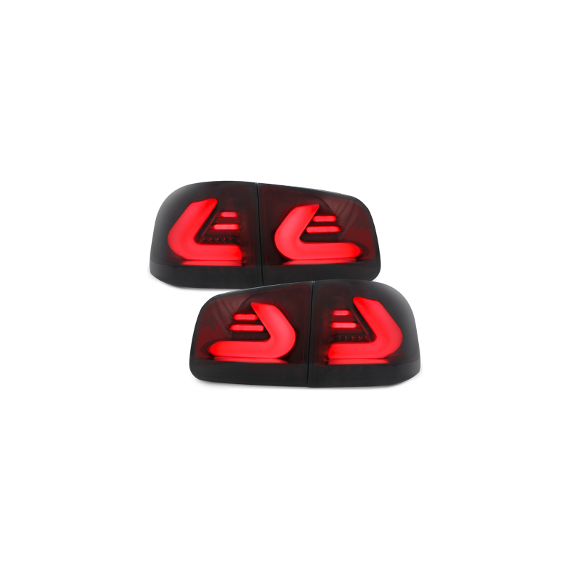Feux arrière LED VW Touareg LIGHTBAR Rouge/Fumé