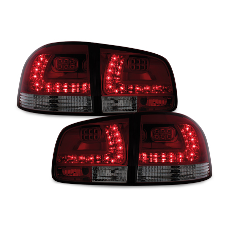 Feux arrière LED VW Touareg 02-10 Rouge/Fumé