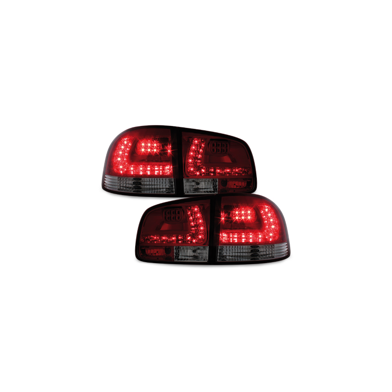 Feux arrière LED VW Touareg 02-10 Rouge/Fumé