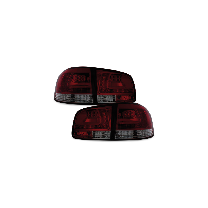 Feux arrière LED VW Touareg 02-10 Rouge/Fumé
