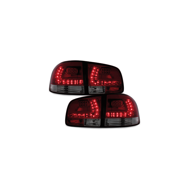 Feux arrière LED VW Touareg 02-10 Rouge/Fumé