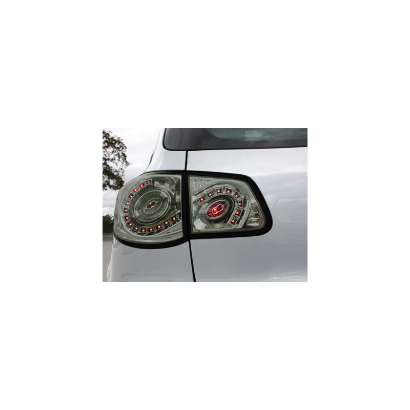 Feux arrière LED VW Tiguan 07 - 11 Fumé