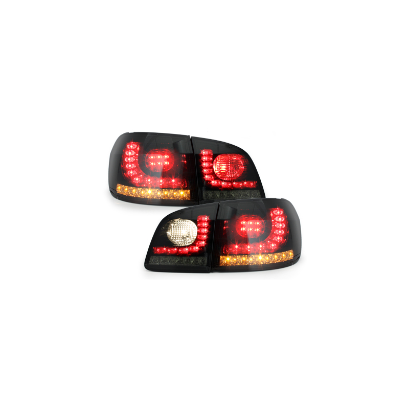 LITEC Feux arrière LED VW Golf V/VI + Plus 05+ Noir/Fumé