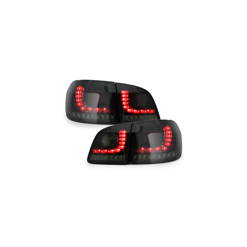 LITEC Feux arrière LED VW Golf V/VI + Plus 05+ Noir/Fumé