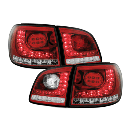 LITEC Feux arrière LED VW Golf V/VI + Plus 05+ red/clear