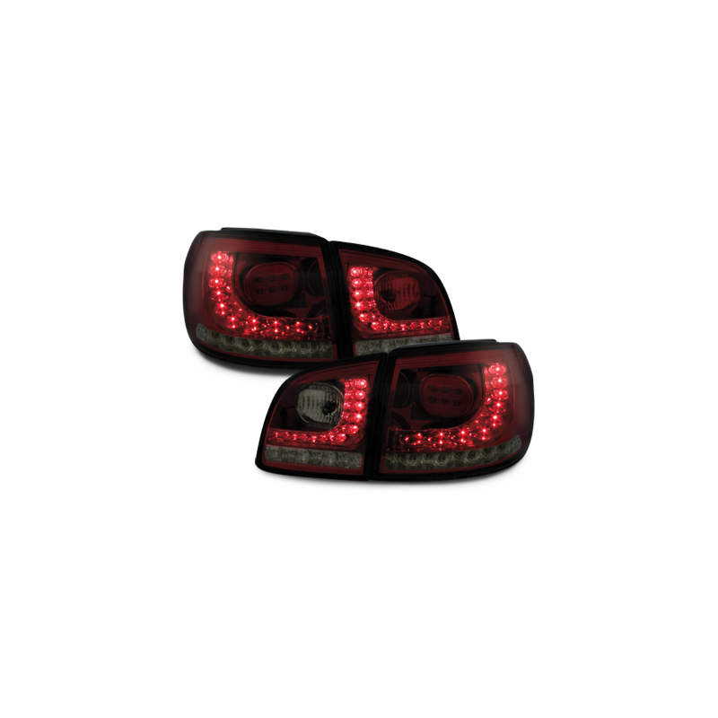 LITEC Feux arrière LED VW Golf V/VI + Plus 05+ Rouge fumé