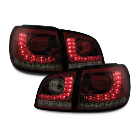 LITEC Feux arrière LED VW Golf V/VI + Plus 05+ Rouge fumé