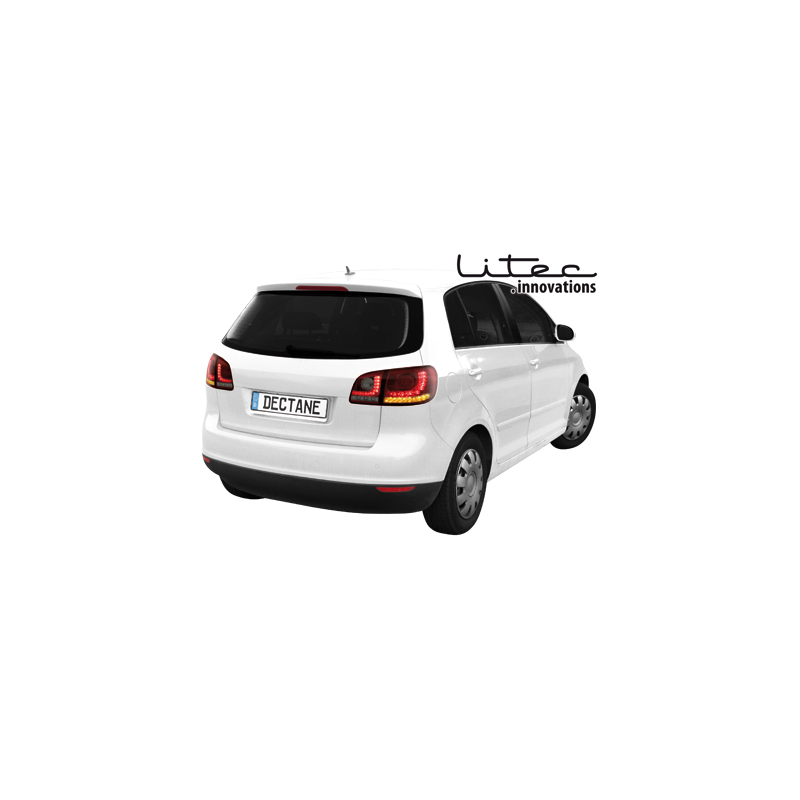 LITEC Feux arrière LED VW Golf V/VI + Plus 05+ Rouge fumé