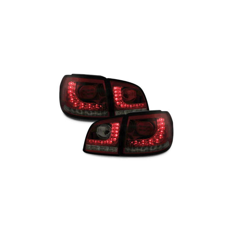 LITEC Feux arrière LED VW Golf V/VI + Plus 05+ Rouge fumé