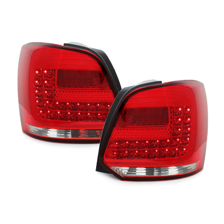 *Feux arrière LED VW Polo 6R_09-14-Rouge/clair