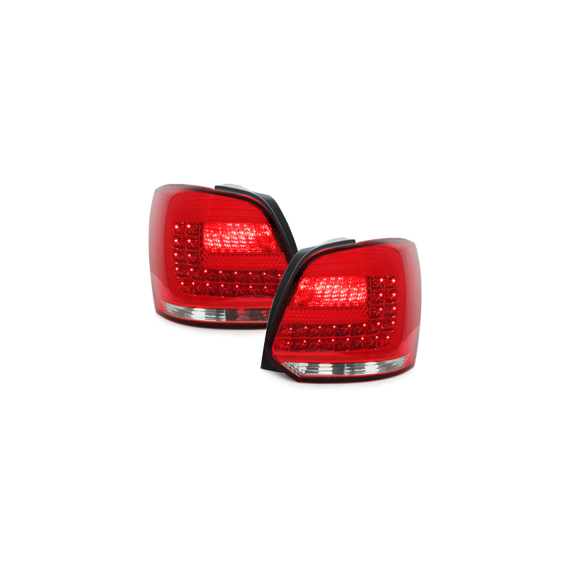 *Feux arrière LED VW Polo 6R_09-14-Rouge/clair