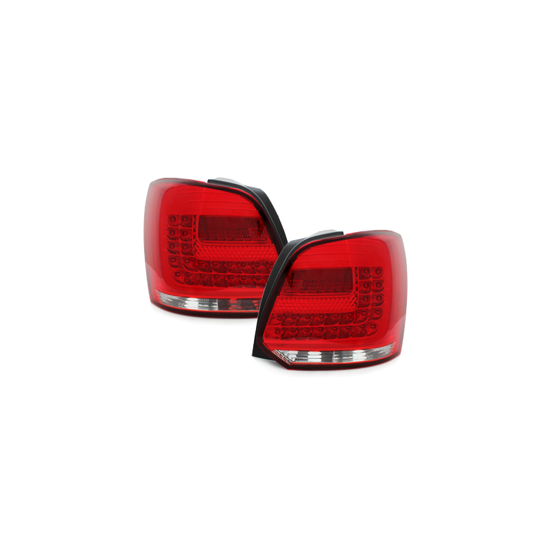 *Feux arrière LED VW Polo 6R_09-14-Rouge/clair