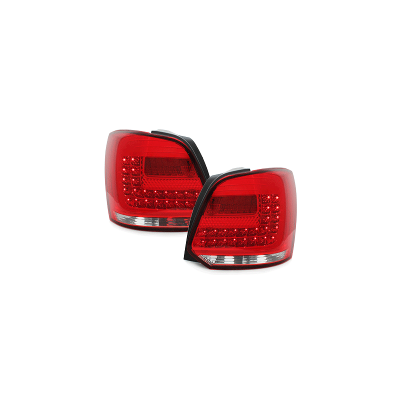 *Feux arrière LED VW Polo 6R_09-14-Rouge/clair