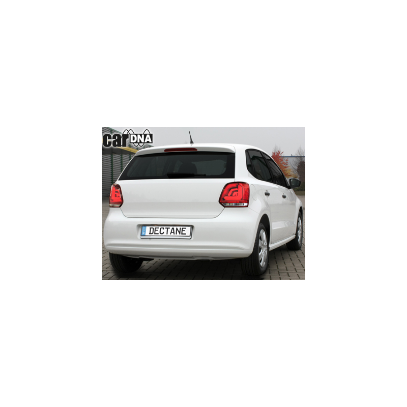 Feux carDNA LED VW Polo 6R rouge/clair
