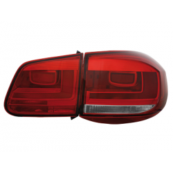 Feux arrière LED VW Tiguan 1 Rouge/Fumé