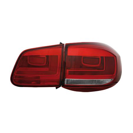 Feux arrière LED VW Tiguan 1 Rouge/Fumé