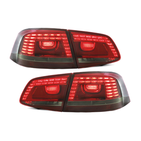 Feux arrière LED VW Passat 3C GP Berline 2011+-Rouge/Fumé