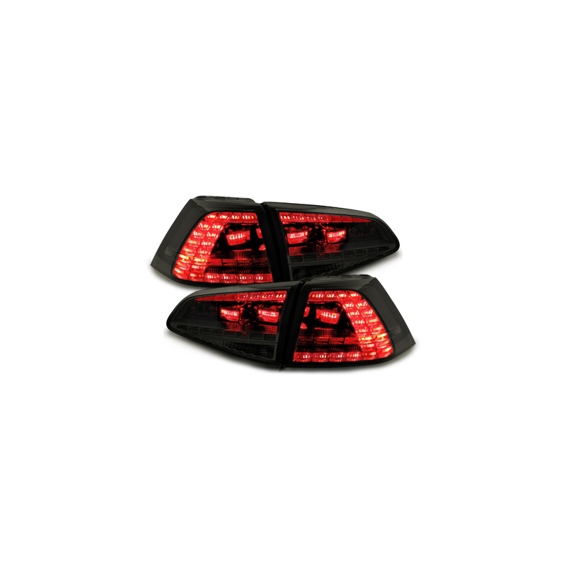  Feux arrière LED VW Golf 7 Noir/Fumé_GTI-LOOK -  RV50SLBS