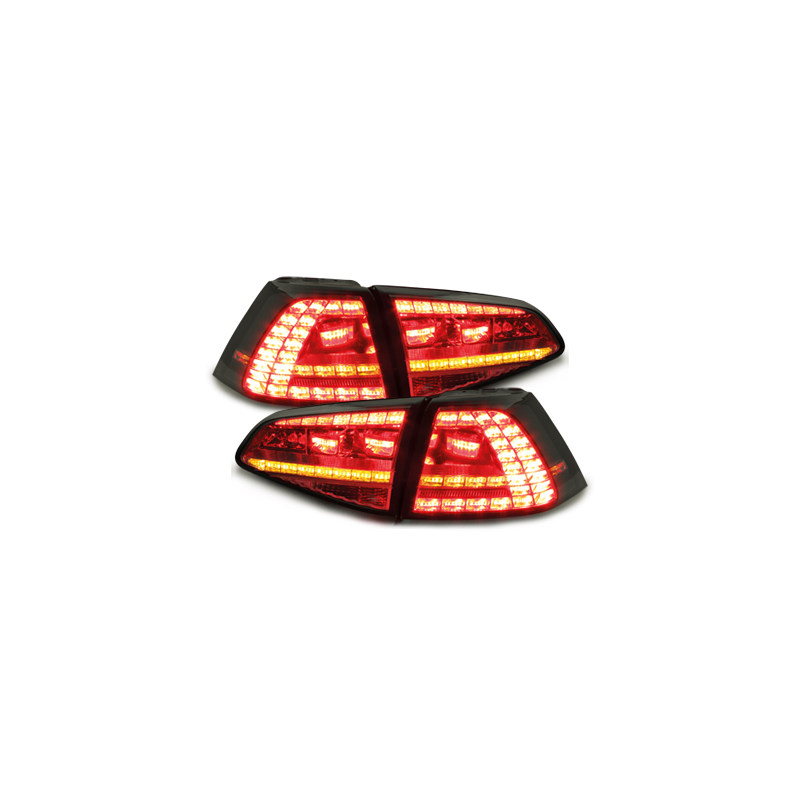  Feux arrière LED VW Golf 7 Noir/Fumé_GTI-LOOK -  RV50SLBS