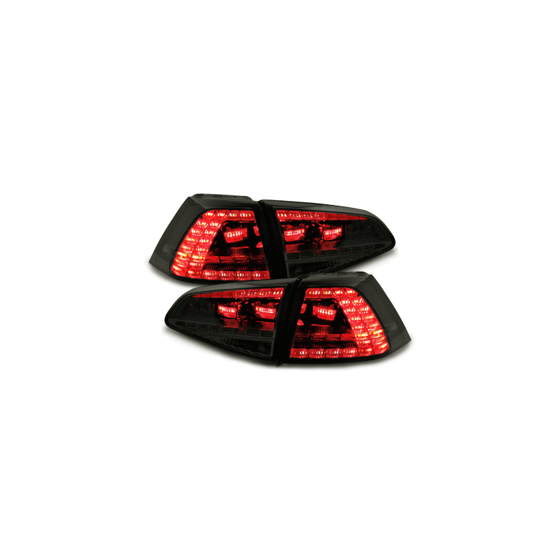  Feux arrière LED VW Golf 7 Noir/Fumé_GTI-LOOK -  RV50SLBS