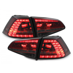 Feux arrière LED VW Golf 7 Rouge/Fumé - RV50SLRS