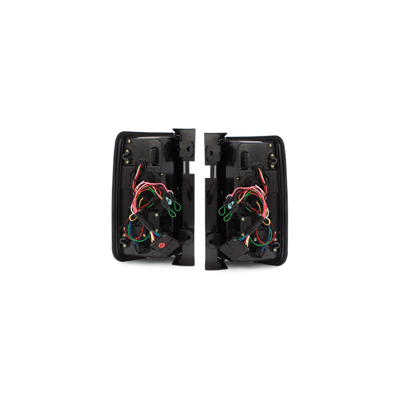 Feux arrière LED VW Caddy_03-15 Noir/Fumé